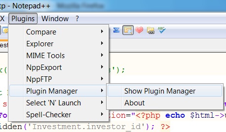 Adding Explorer (file browser) plugin to Notepad++